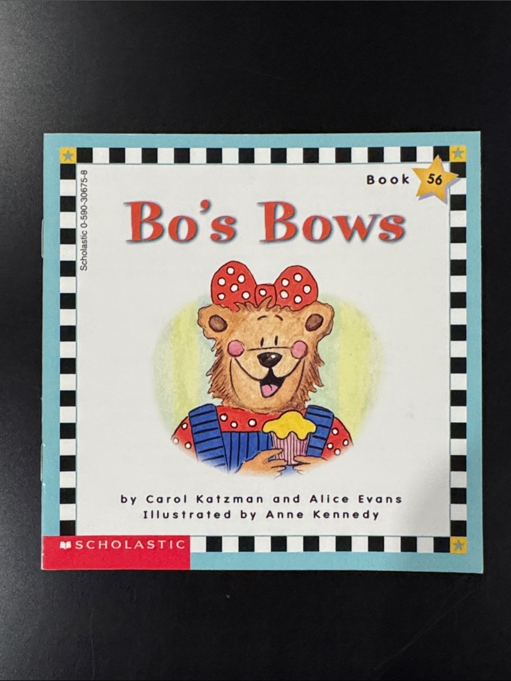 Scholastic Phonics Readers Book #56: Bo’s Bows - Vintage Children’s Book
